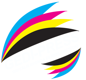 gedipress digitális nyomda honlap logo